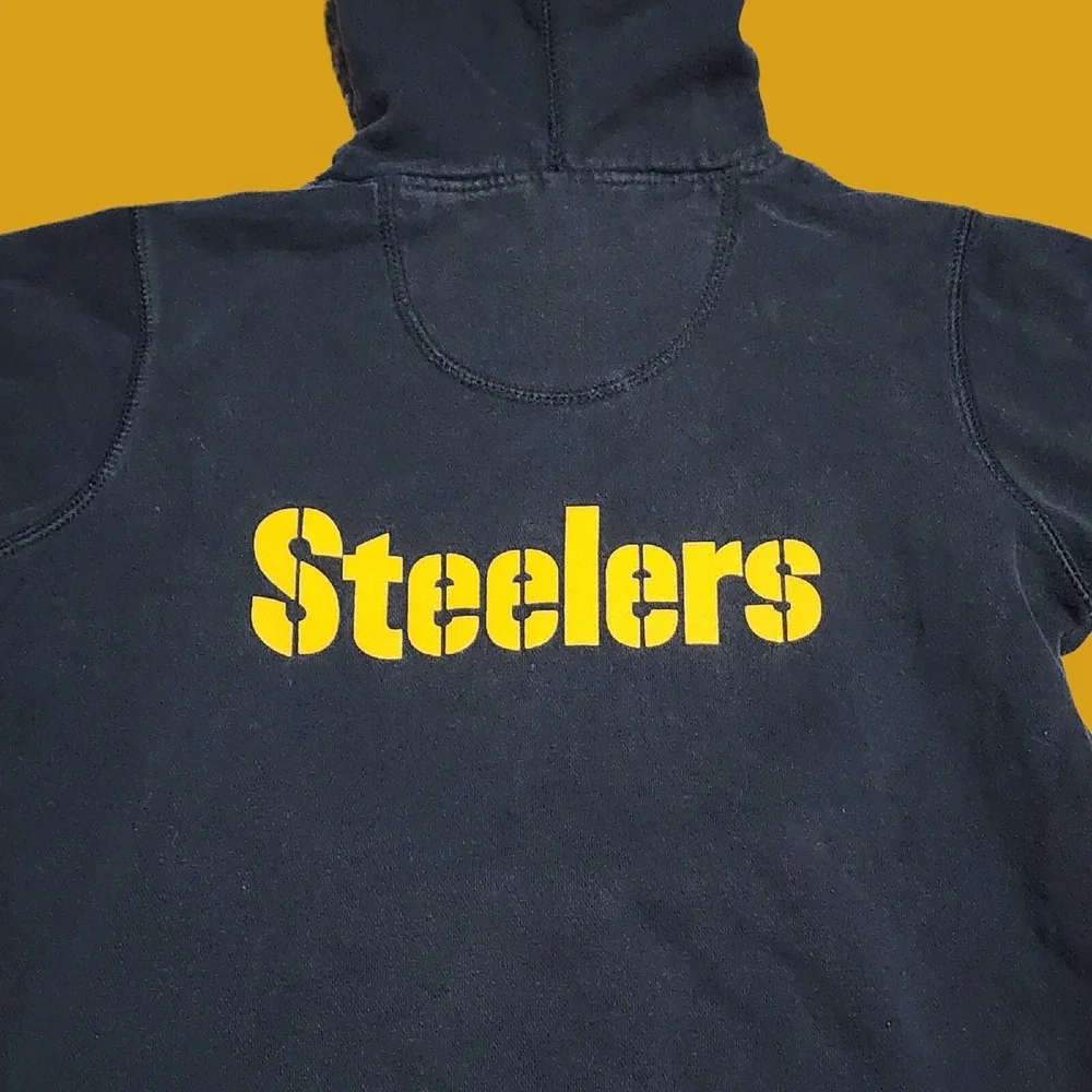 Pittsburgh Steelers Black Pullover Hoodie